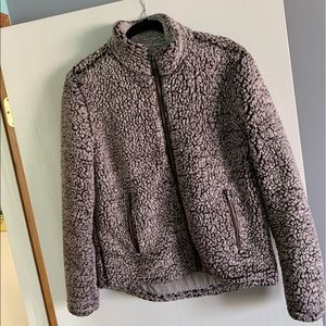 Altar'd State Full Zipper Sherpa Jacket